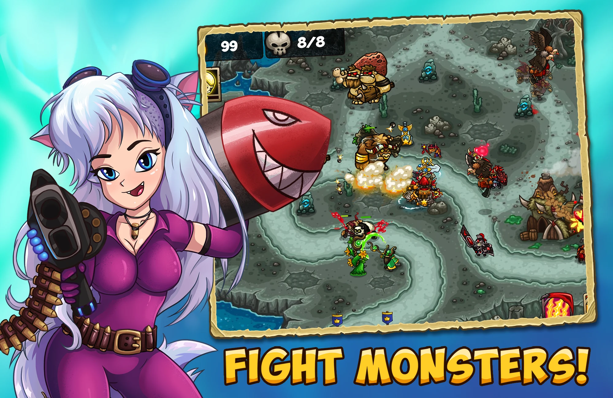 Booblyc TD Realm Tower Defense screenshot